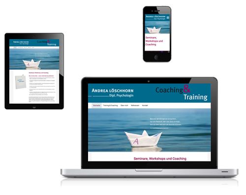 modernes und mobiles Webdesign